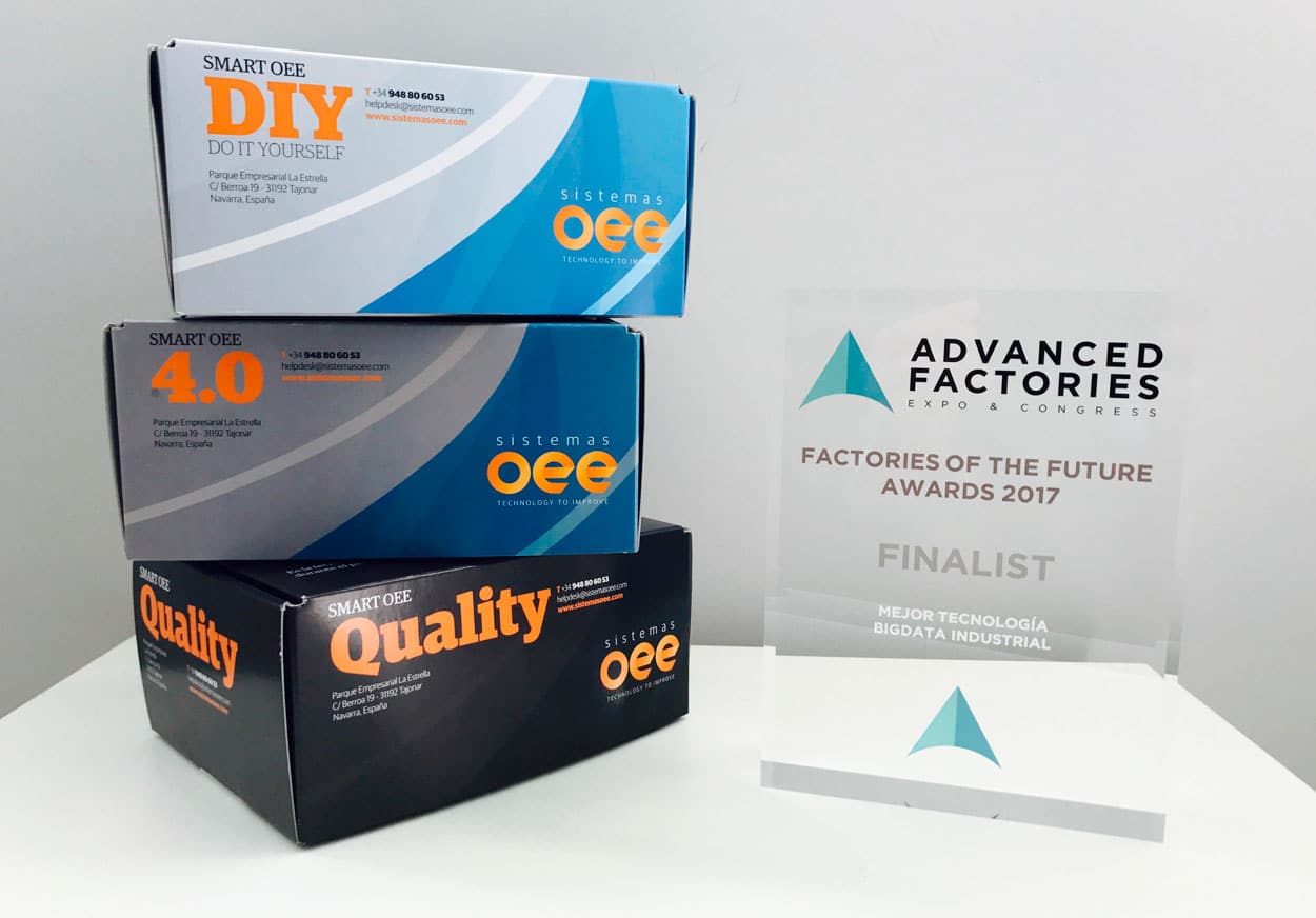 Finalista a mejor tecnologia bigdata industrial